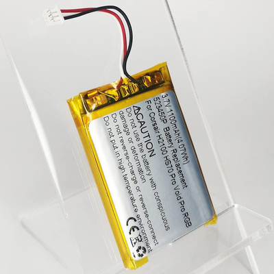3.7V 1100mah Corsair Void Pro / Corsair Void バッテリー交換 523450P