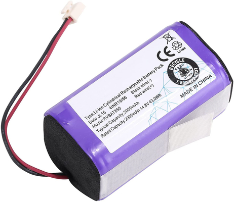 3000mAh 交換用バッテリー Shark iq RV850 RV850C RV850BRN RV850WV R87に適合