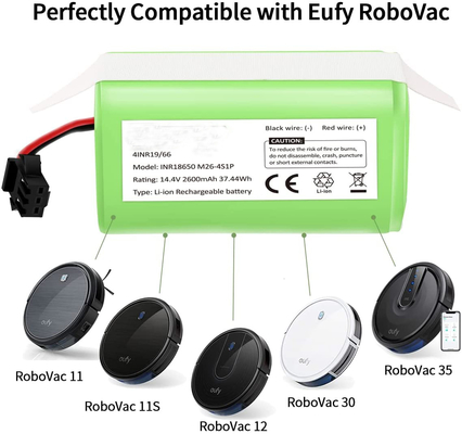 14.4V 2600mAh リチウム イオン電池 15C A800 充電式交換用バッテリー