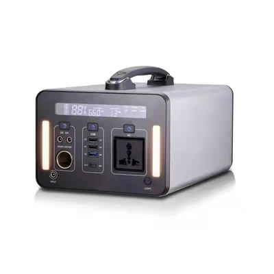 AC100V 270000mAh 屋外の携帯用発電所 1000W 太陽光発電機 10kg