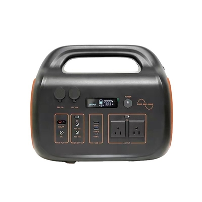 500wh 屋外の携帯用発電所の太陽電池パネル 1200w 12.6V