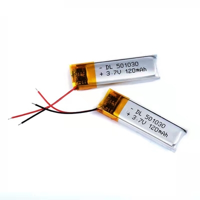 120mAh リチウム ポリマー バッテリー 0.12A Bluetooth ヘッドセット充電式バッテリー 1S1P
