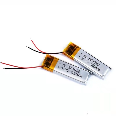 120mAh リチウム ポリマー バッテリー 0.12A Bluetooth ヘッドセット充電式バッテリー 1S1P