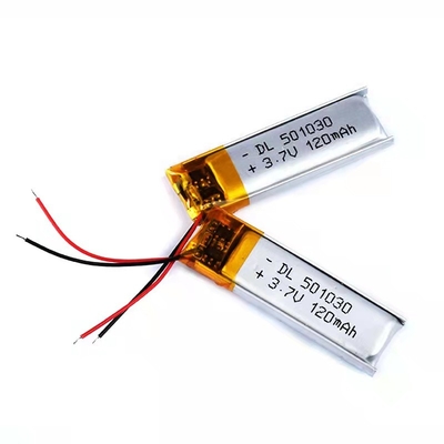 120mAh リチウム ポリマー バッテリー 0.12A Bluetooth ヘッドセット充電式バッテリー 1S1P