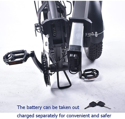 48V 12.8Ah Eのバイクの自転車のリチウム電池の再充電可能なTB108 750W