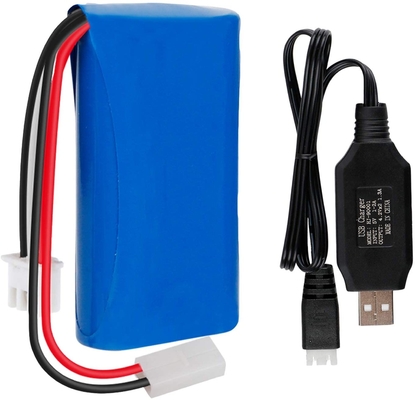再充電可能な 1300mah 李イオン電池 NCM 7.4V リチウム イオン電池のパック UN