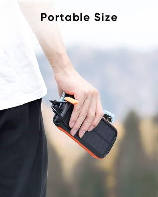 Dynamo の防水携帯用太陽充電器/力銀行 26800mAh UN38.3