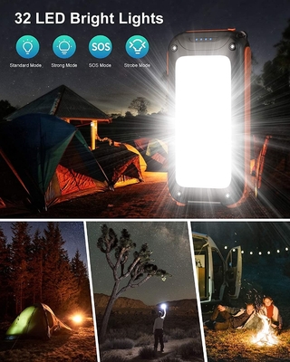 Dynamo の防水携帯用太陽充電器/力銀行 26800mAh UN38.3