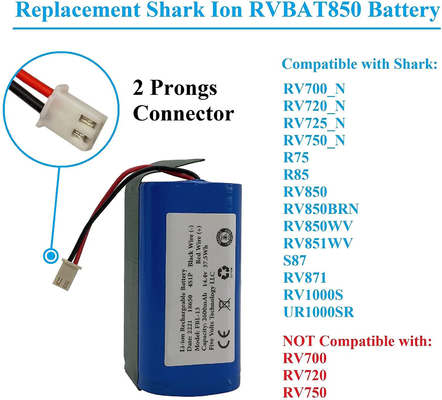 NCM 14.4V ホーム アプライアンスのための深い周期のリチウム イオン電池のパック