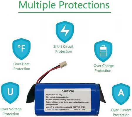 2600mah 14.4v 李イオン電池の充電器 NCM の再充電可能なリチウム イオン電池 IP67
