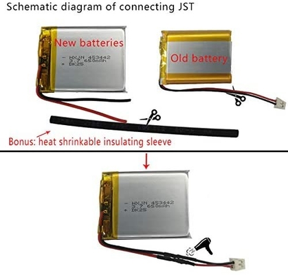 Nuvi 205 リチウム ポリマー充電式バッテリー 3.7V 1000mAh リチウム イオン バッテリー GPS