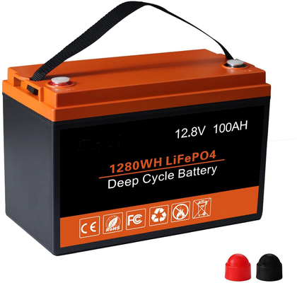 BMS 12V 200Ah のリチウム イオン電池 LFP の深い周期のリチウム鉄の隣酸塩電池