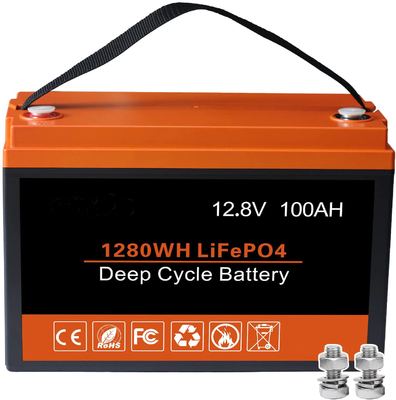 BMS 12V 200Ah のリチウム イオン電池 LFP の深い周期のリチウム鉄の隣酸塩電池
